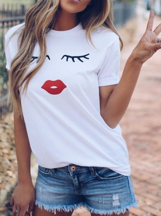 Футболка подростковая белая